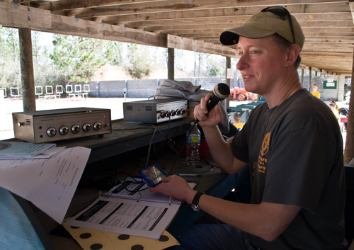 air rifle match centerline commands being called